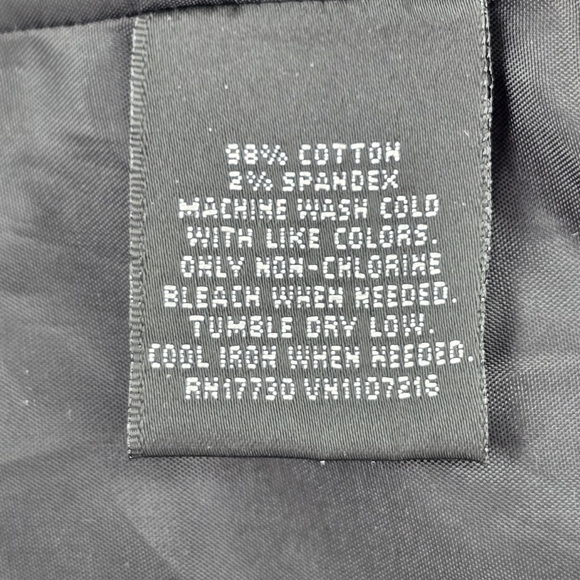 Mossimo Watercolor Design Lined Open Front Women's Blazer Sz L - Picture 6 of 7